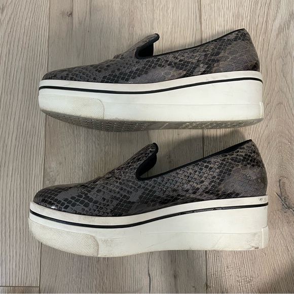 Stella McCartney Binx Python Platform Slip-On Shoes Size 36 - Picture 2 of 8